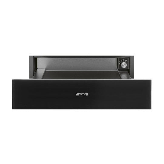 CASSETTO SCALDAVIVANDE 60H15 NERO LINEA Des. SMEG ^