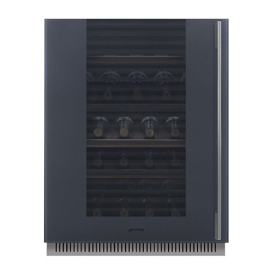 CANTINOLA INC. L60H82 cm SX NEPTUNGREY 2 TEMPER LINEA Des SMEG ^