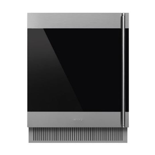 CANTINOLA INC. L60H82 cm SX INOX/NERA 2 TEMPER CLASSI Des SMEG ^