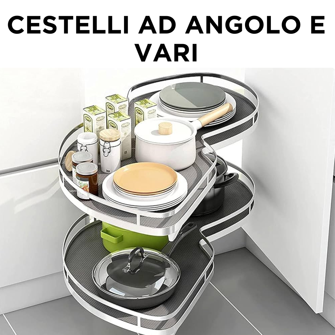 Cestelli ad angolo e vari