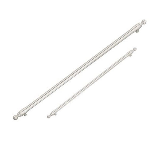 COMBINATO-F/D INOX: Kit maniglie x RFD90S5FPNS Heritage