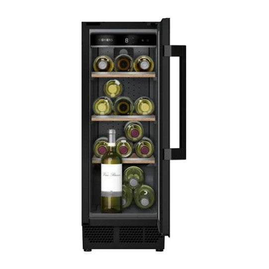 CANTINOLA INC. L60H82 cm NERO 1 TEMPERATURA SIEMENS